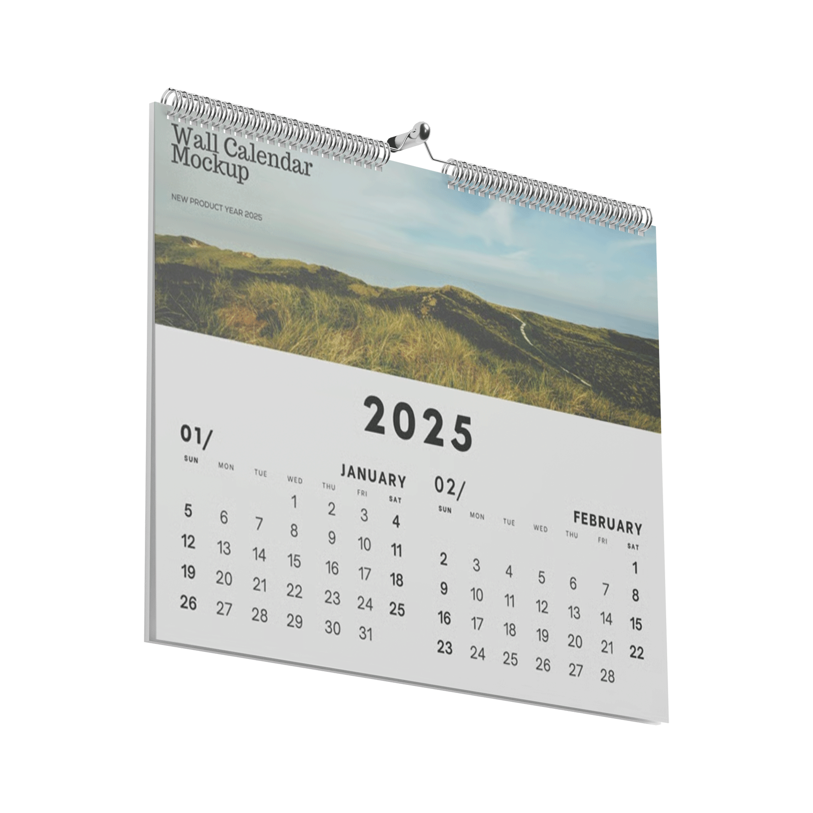 Personalised Photo Calendar Printing | 100lb