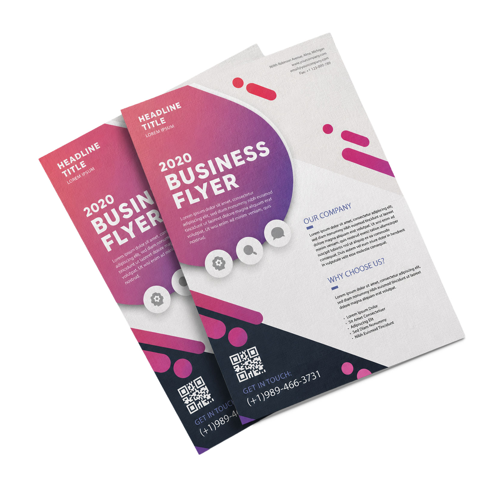 Linen Flyer Printing | 70lb Uncoated