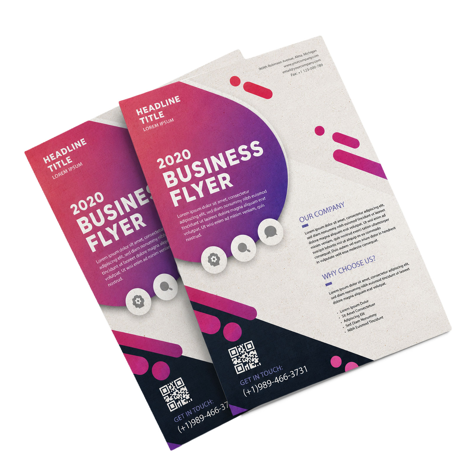 Uncoated Flyers | 80lb Enviro