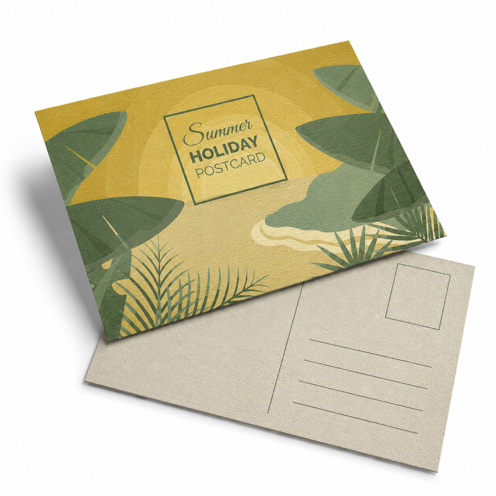 Linen Postcard Printing