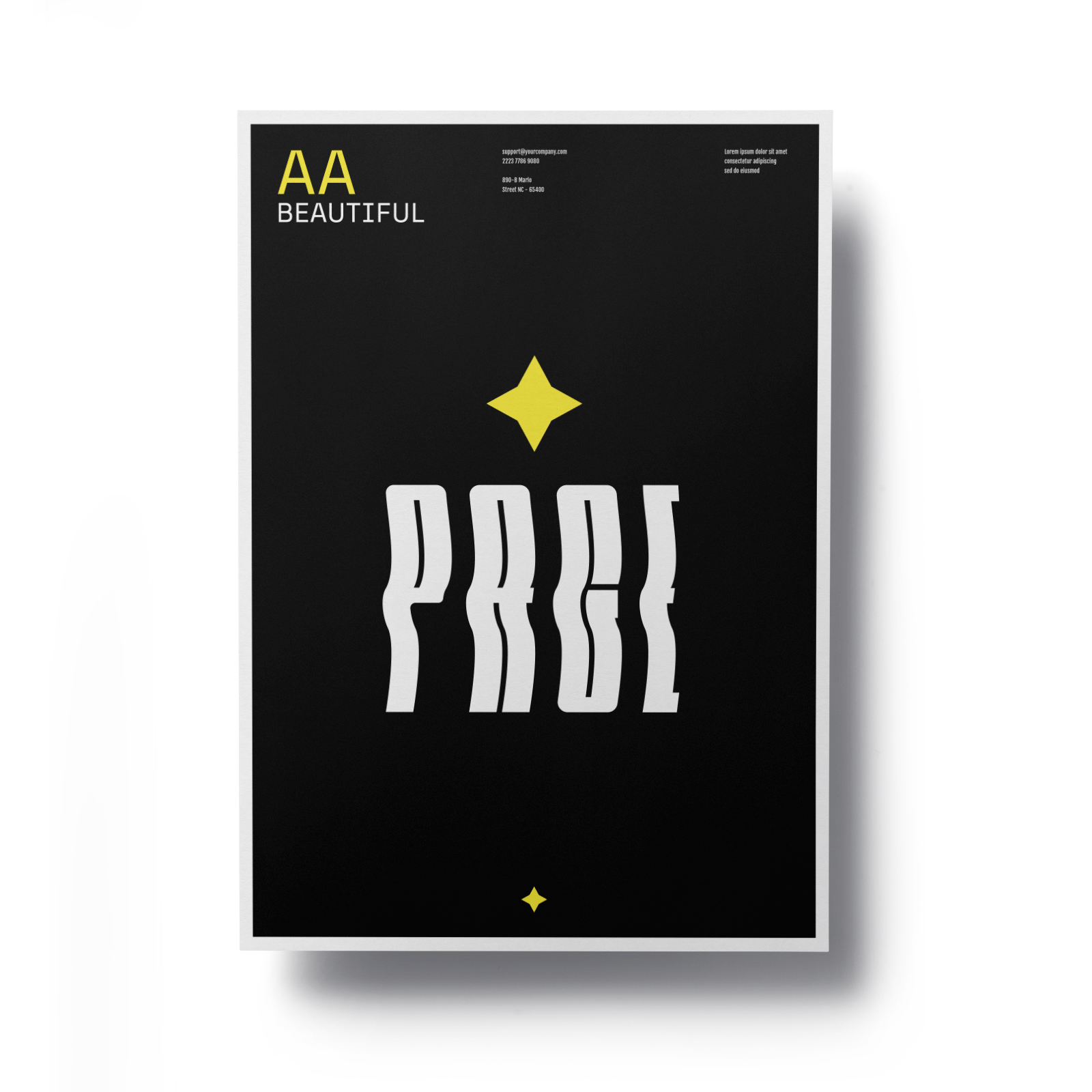 Matte Finish Poster Printing | 100lb Stock