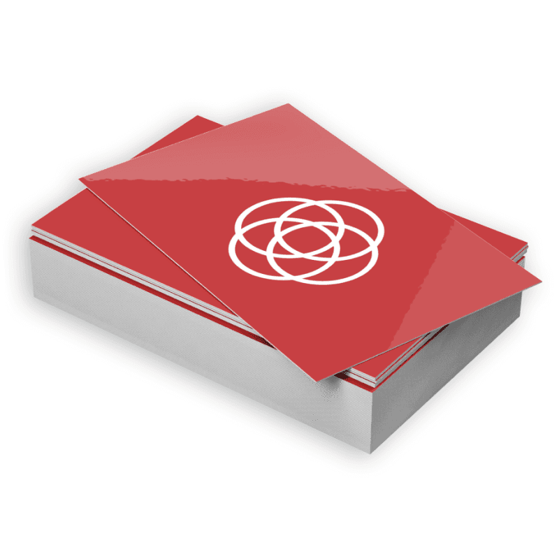 Laminated Business Cards