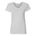 Custom Print Gildan V-Neck T-Shirts for Women