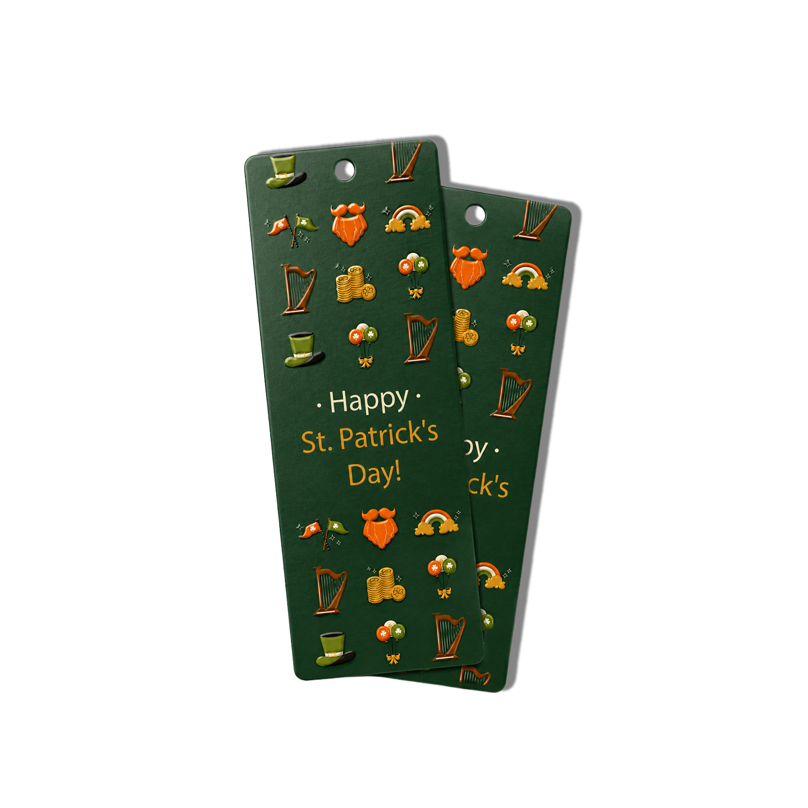 Spot UV Bookmarks | 18pt Matte Laminated