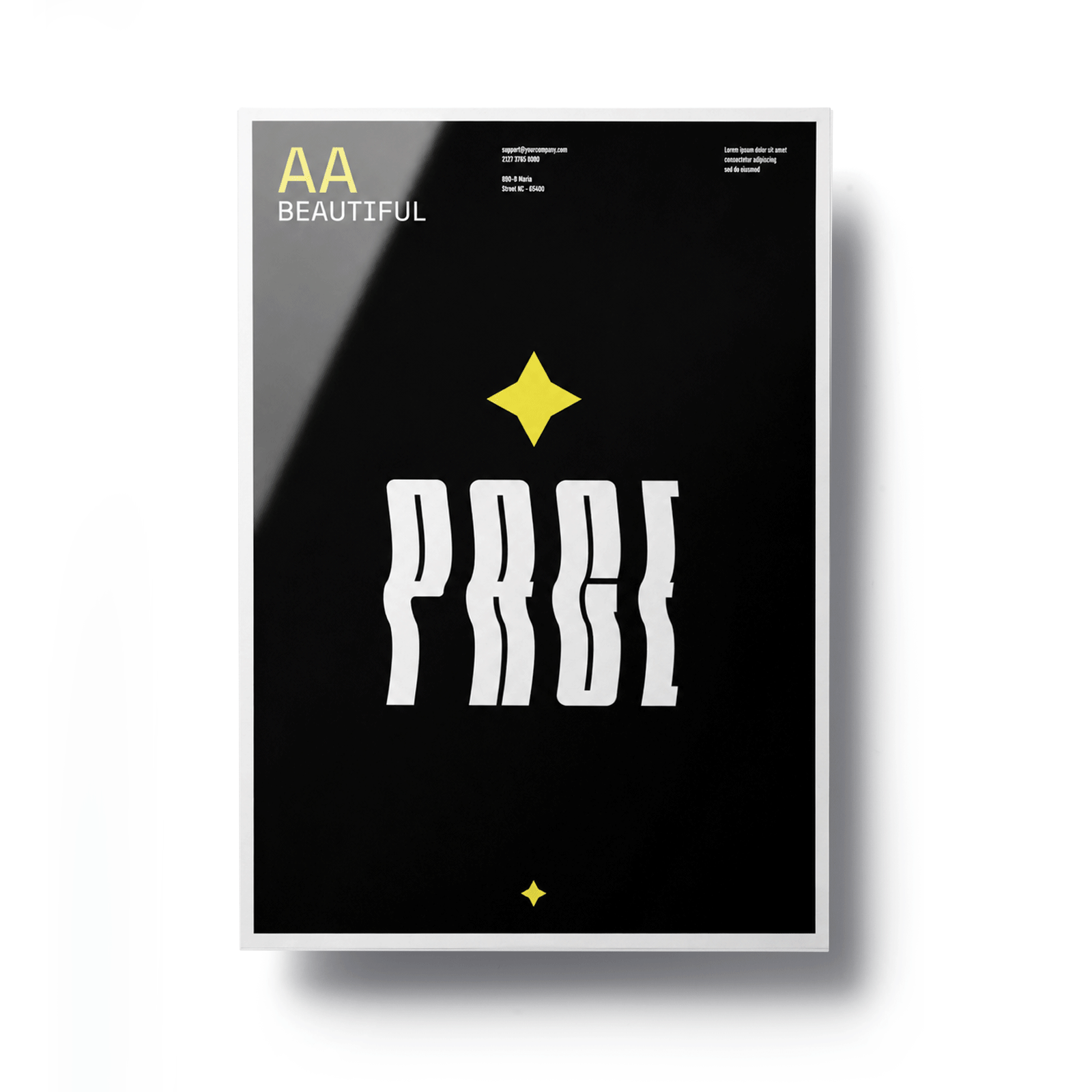 Gloss Posters | 100lb Gloss Text Stock