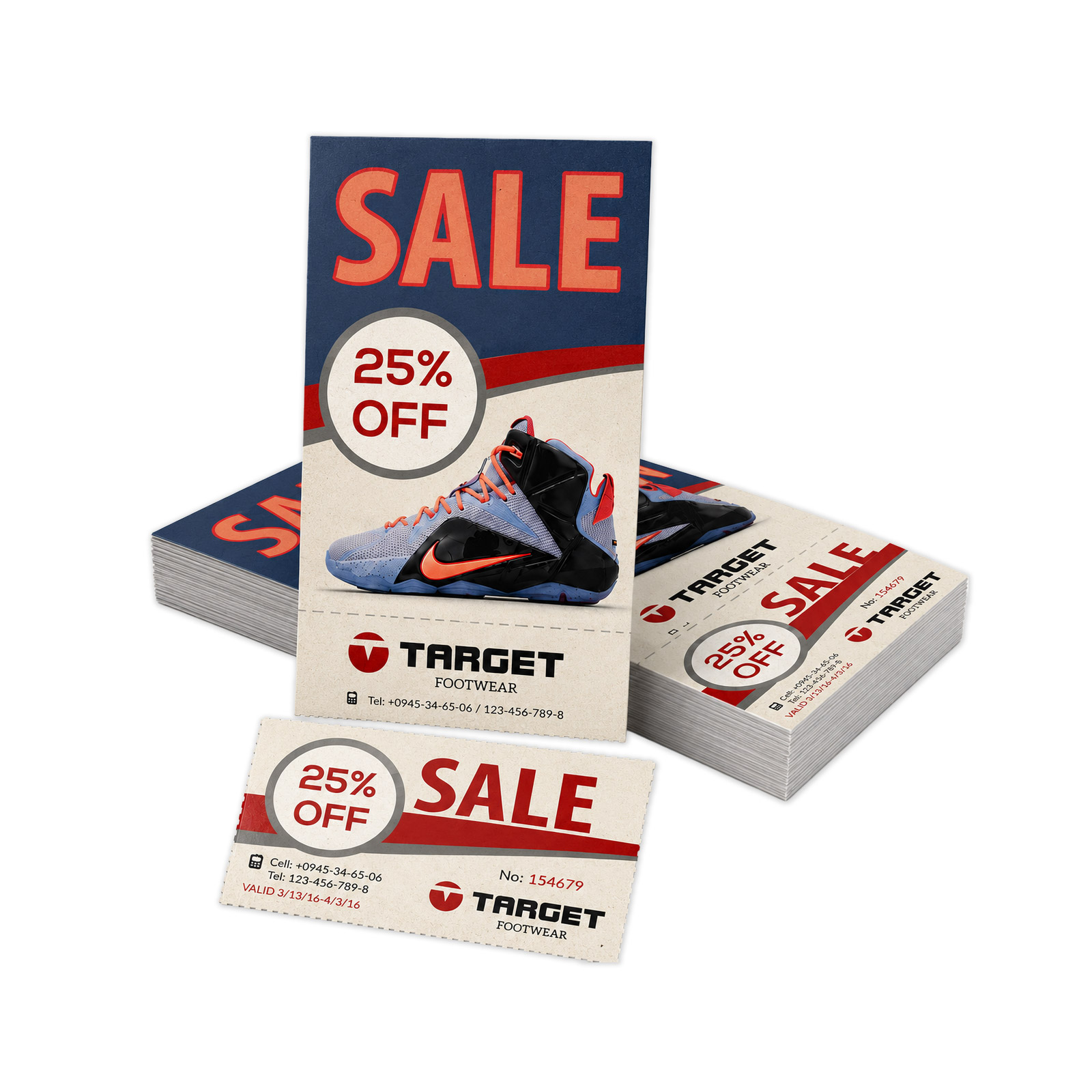 Uncoated Tear Cards | 13pt Enviro